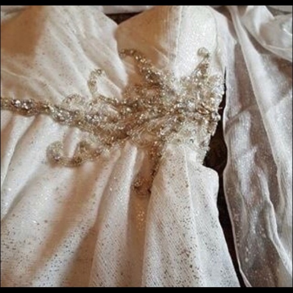 Terani Short Strapless Prom Dress - Worn Once! - Picture 3 of 8